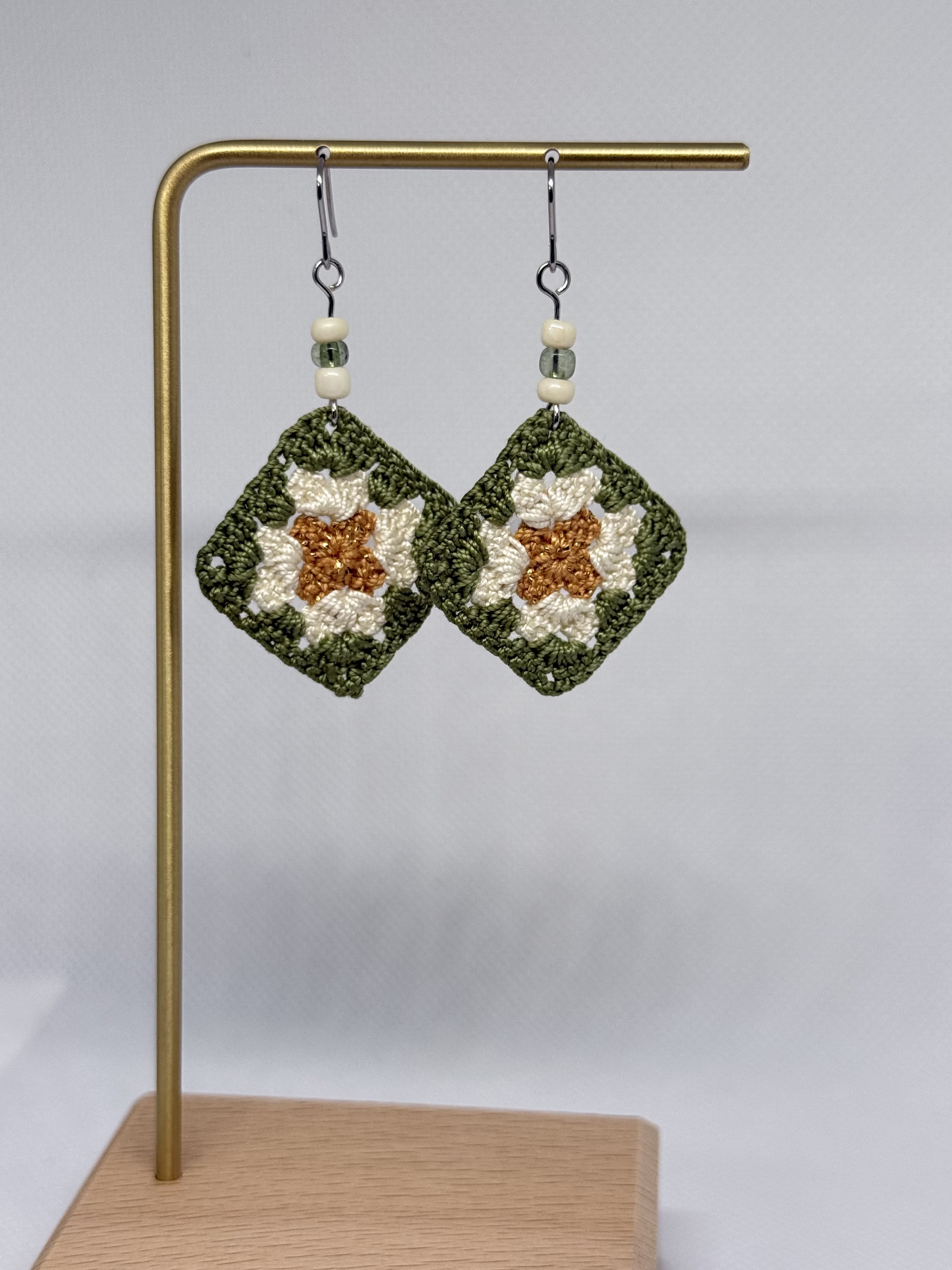 Granny Square Earring 4